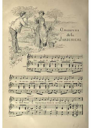 Amoureux de la jardinière